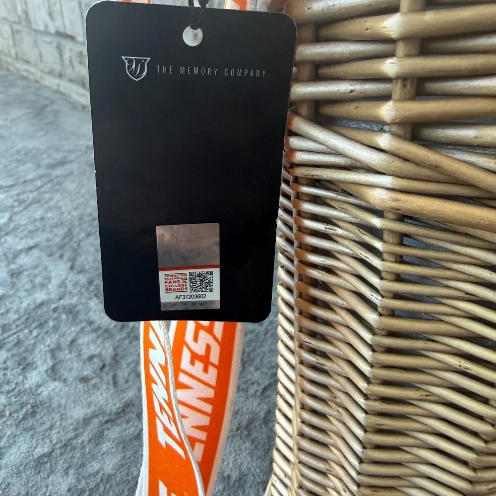 University‎ of Tennessee Wicker Double Wine Cooler Bag Insulated  NCAA NWT